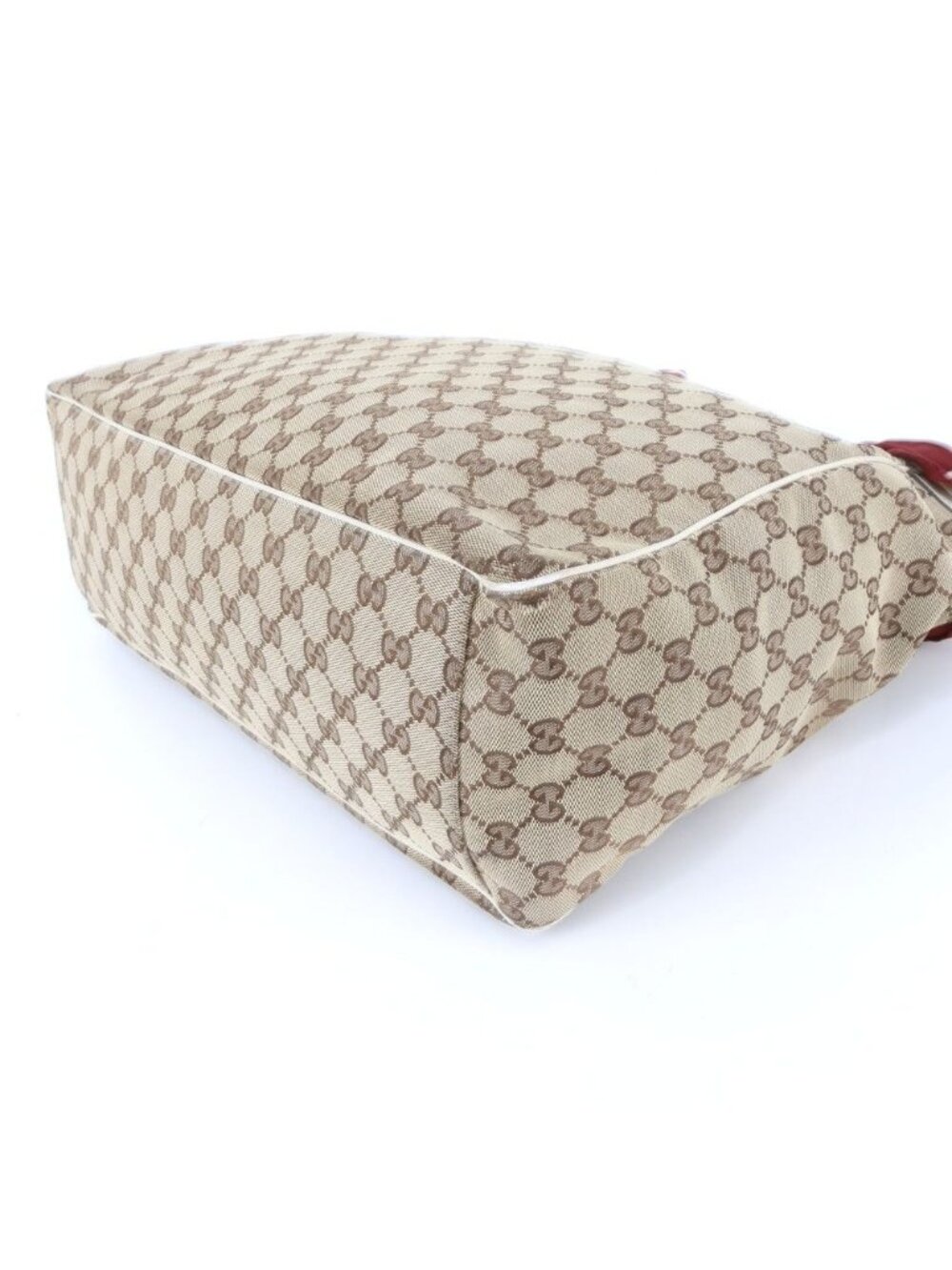 ★SOLD★ Gucci GG Canvas Posita No Leather Tote Shoulder Scarf - Picture 6 of 10